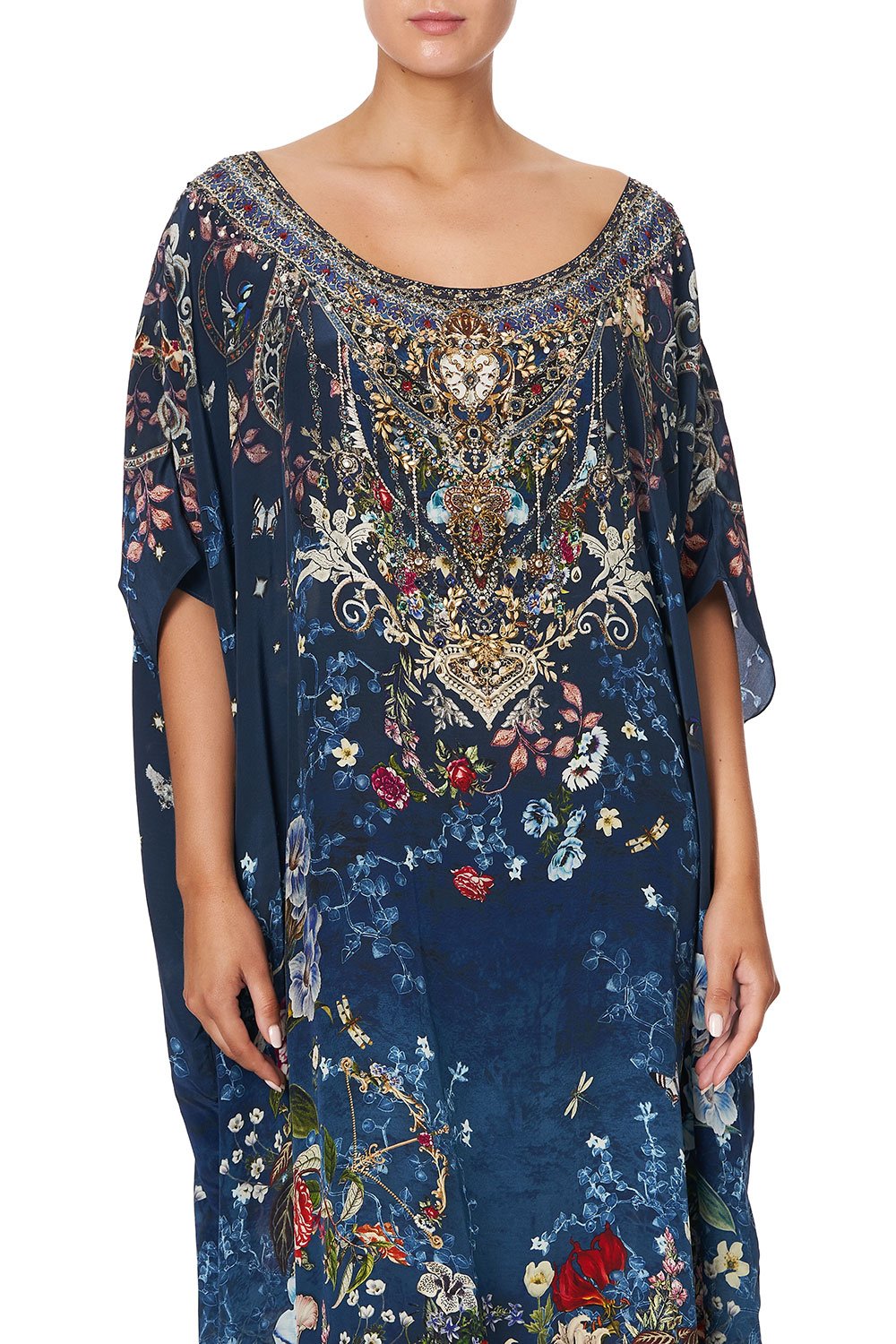 ROUND NECK KAFTAN DREAMS OF MIDSUMMER