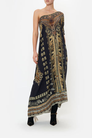 LUXE ROUND NECK KAFTAN ITS ALL OVER TORERO