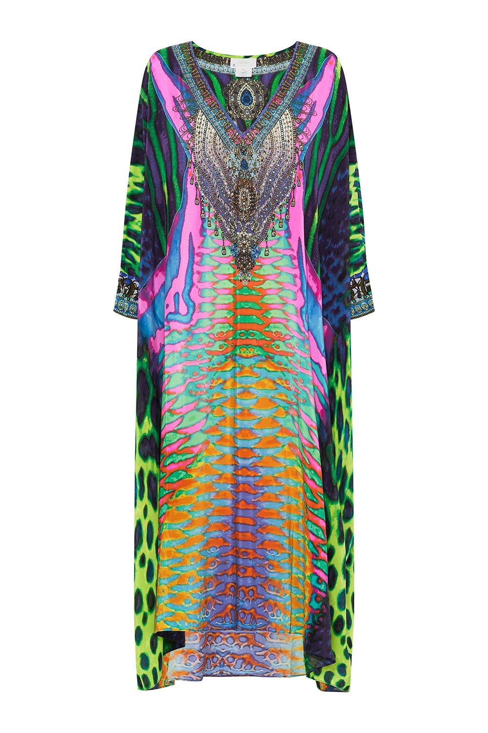 MIDI KAFTAN WITH CUFF POSEIDONS POISON