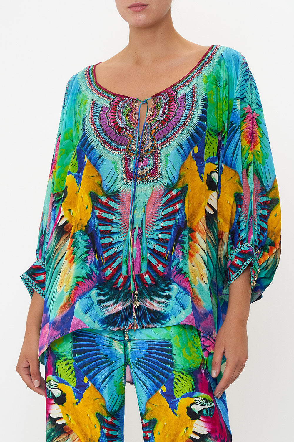 RAGLAN SLEEVE BLOUSE WITH CUFF AGE OF ASTERIA