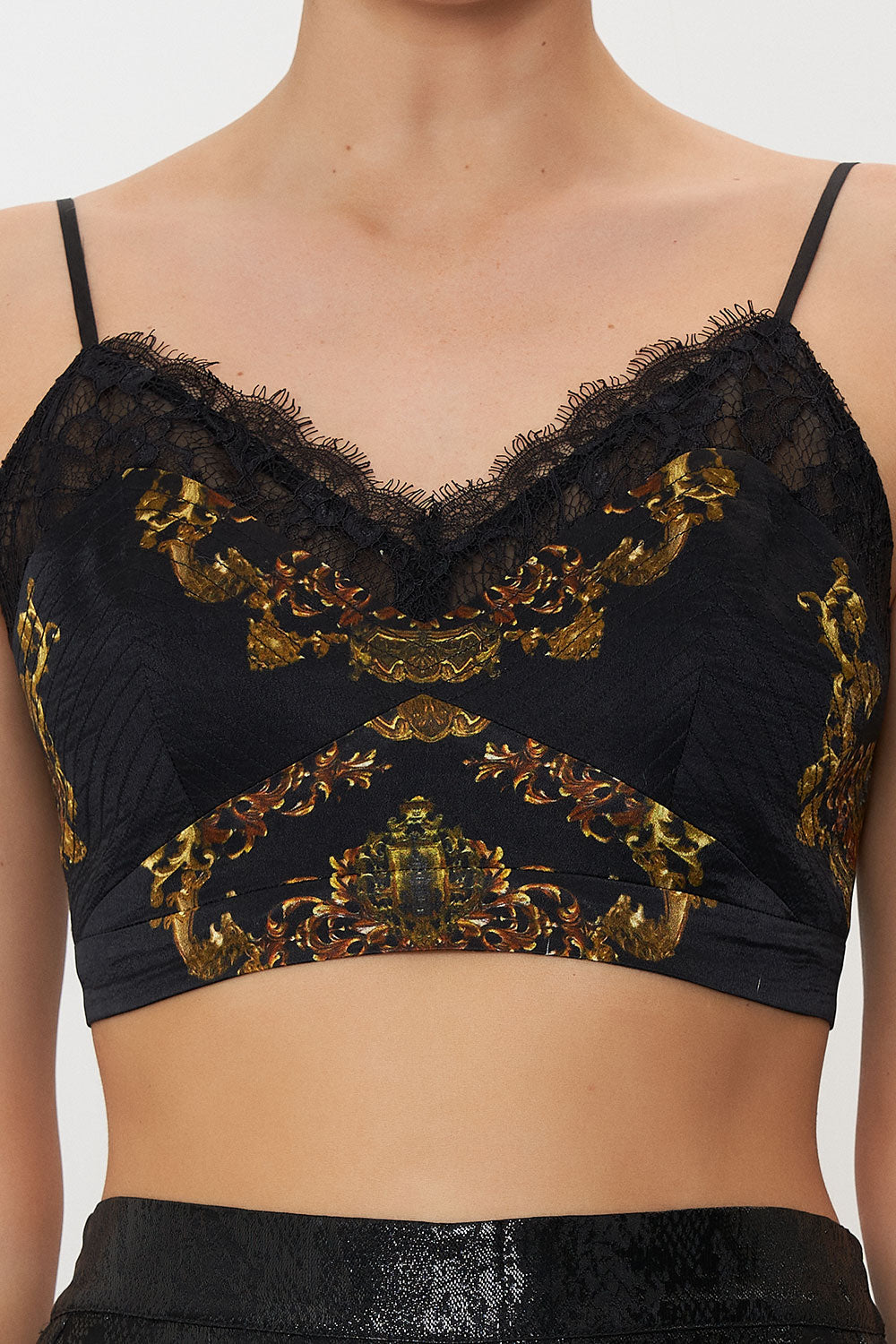 QUILTED BRALETTE SHADOWS OF ARMADA