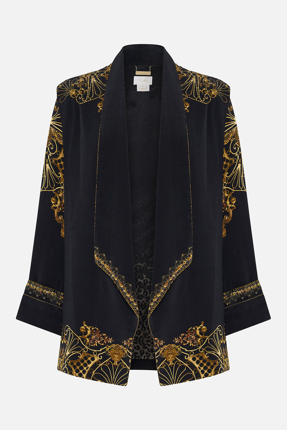 RELAXED BLAZER WITH WIDE CUFF SHADOWS OF ARMADA