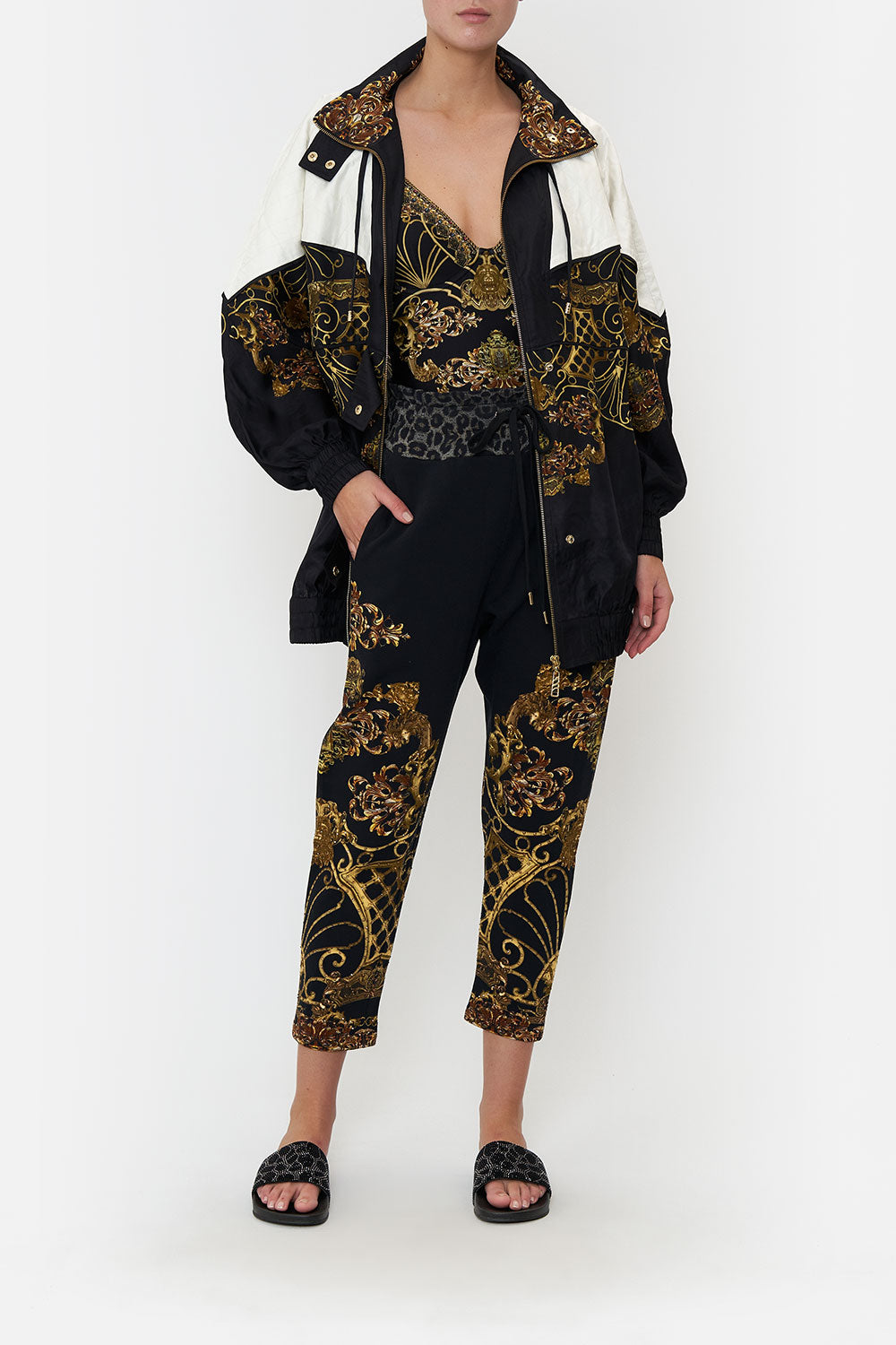 PANELLED YOKE PARKA SHADOWS OF ARMADA LOUNGE