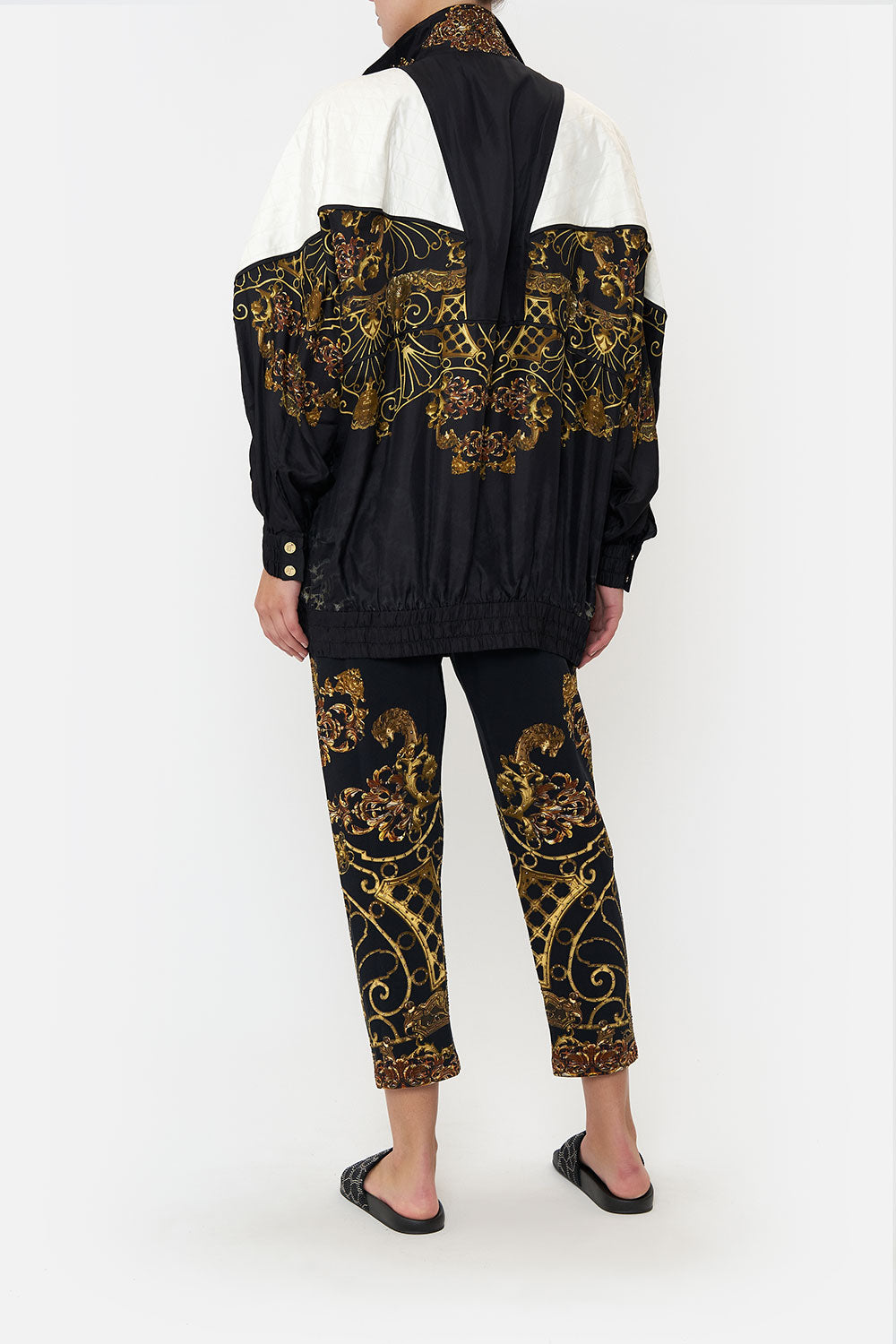 PANELLED YOKE PARKA SHADOWS OF ARMADA LOUNGE