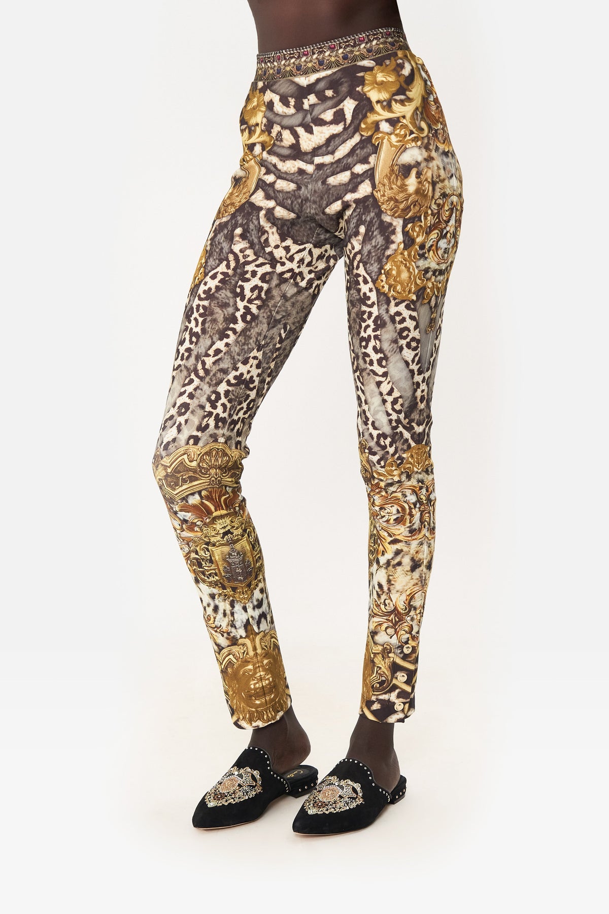 BUTTON LEGGINGS ARMADA