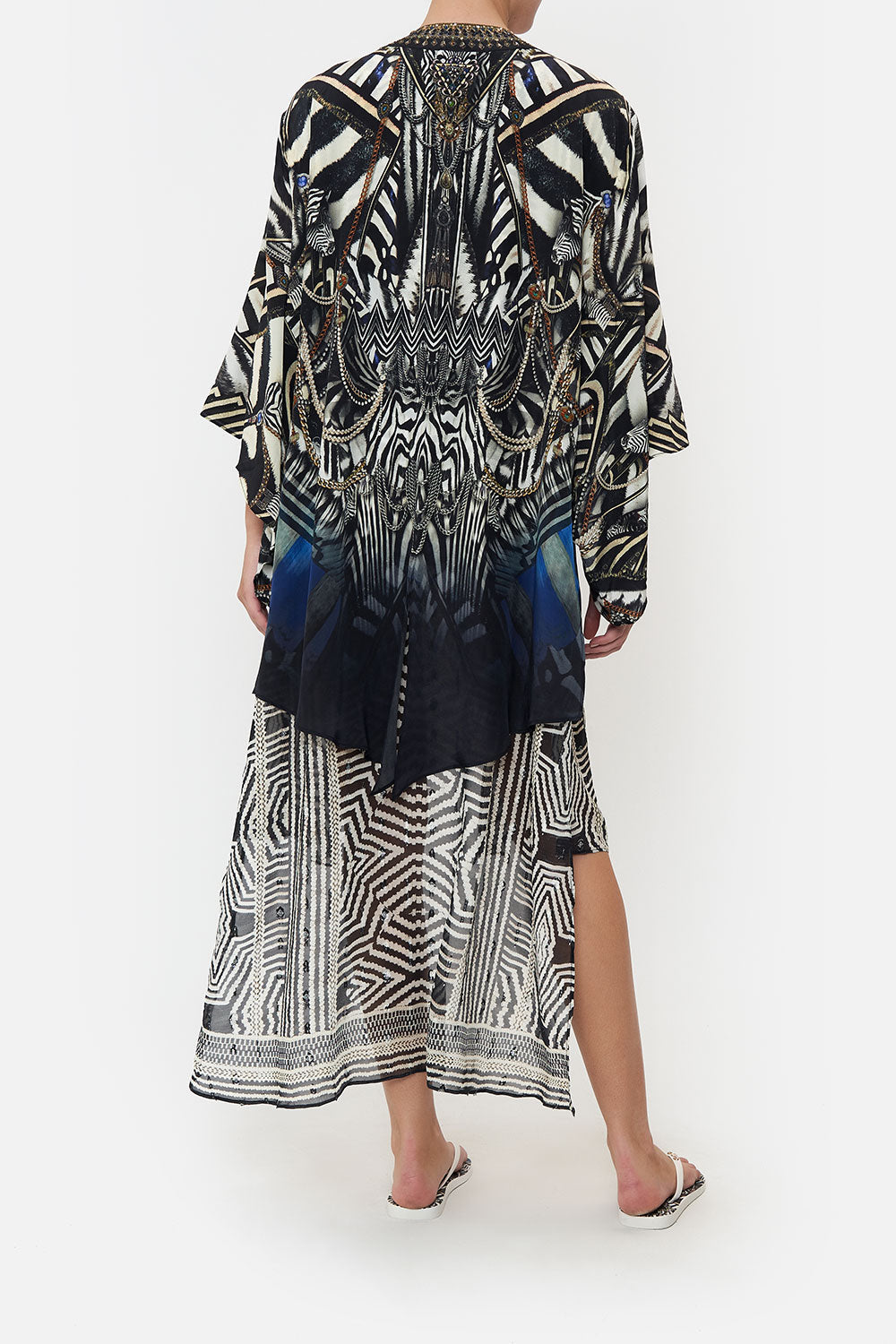 KIMONO WITH LONG UNDERLAYER KNIGHT OF THE WILD