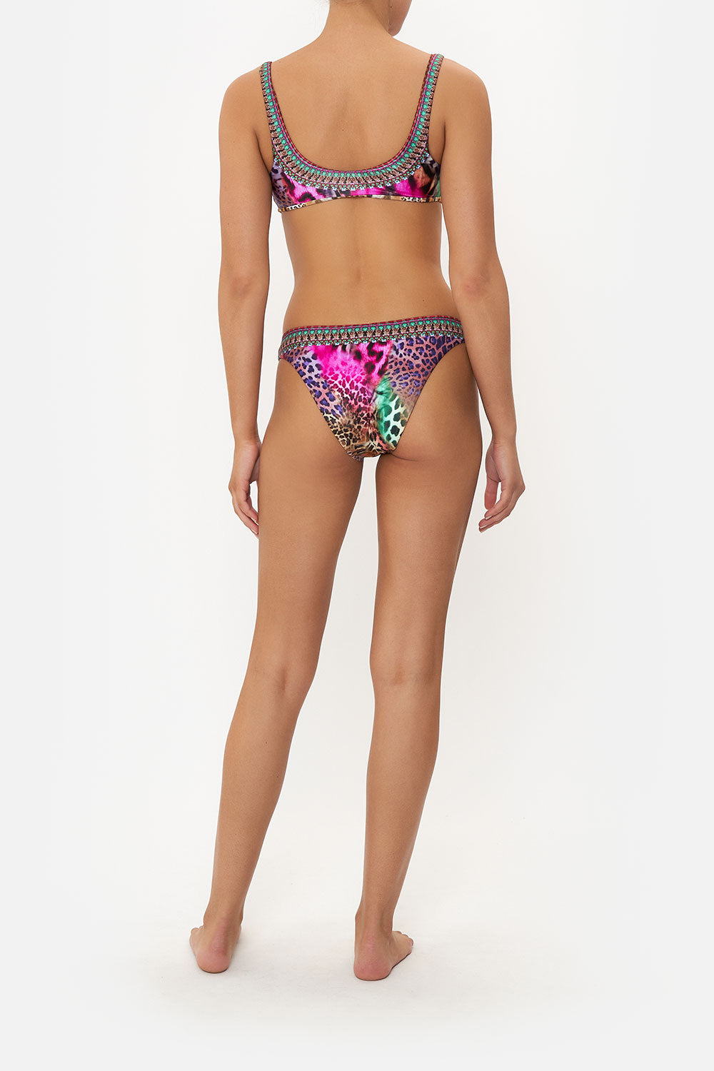 TIE FRONT REVERSIBLE TOP SURREALIST SUSPENSION