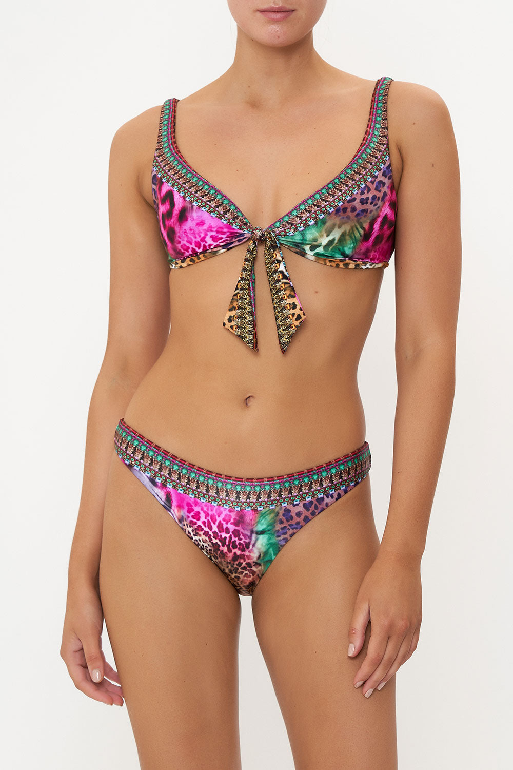 TIE FRONT REVERSIBLE TOP SURREALIST SUSPENSION