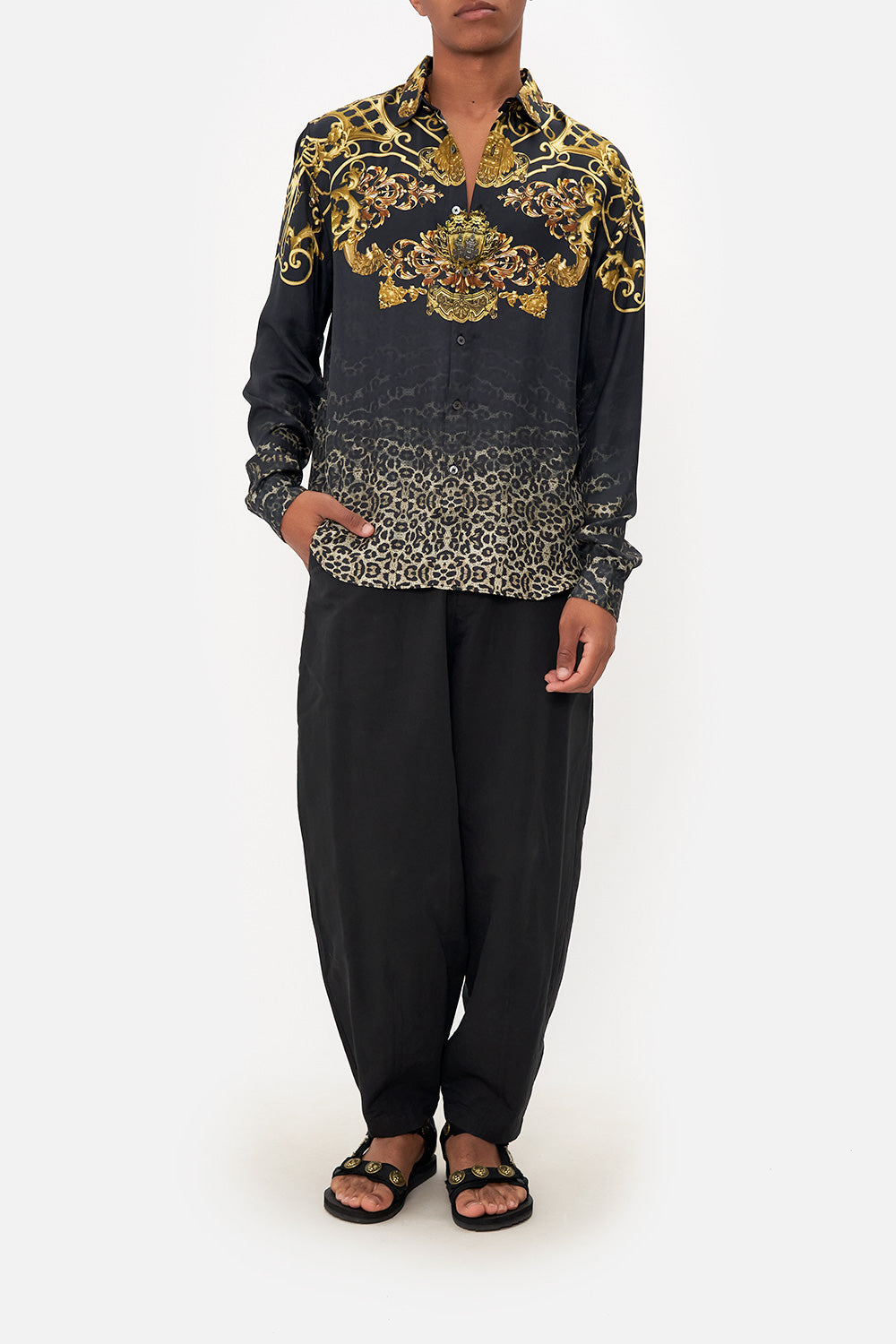 COLLARED LONG SLEEVE SHIRT SHADOWS OF ARMADA