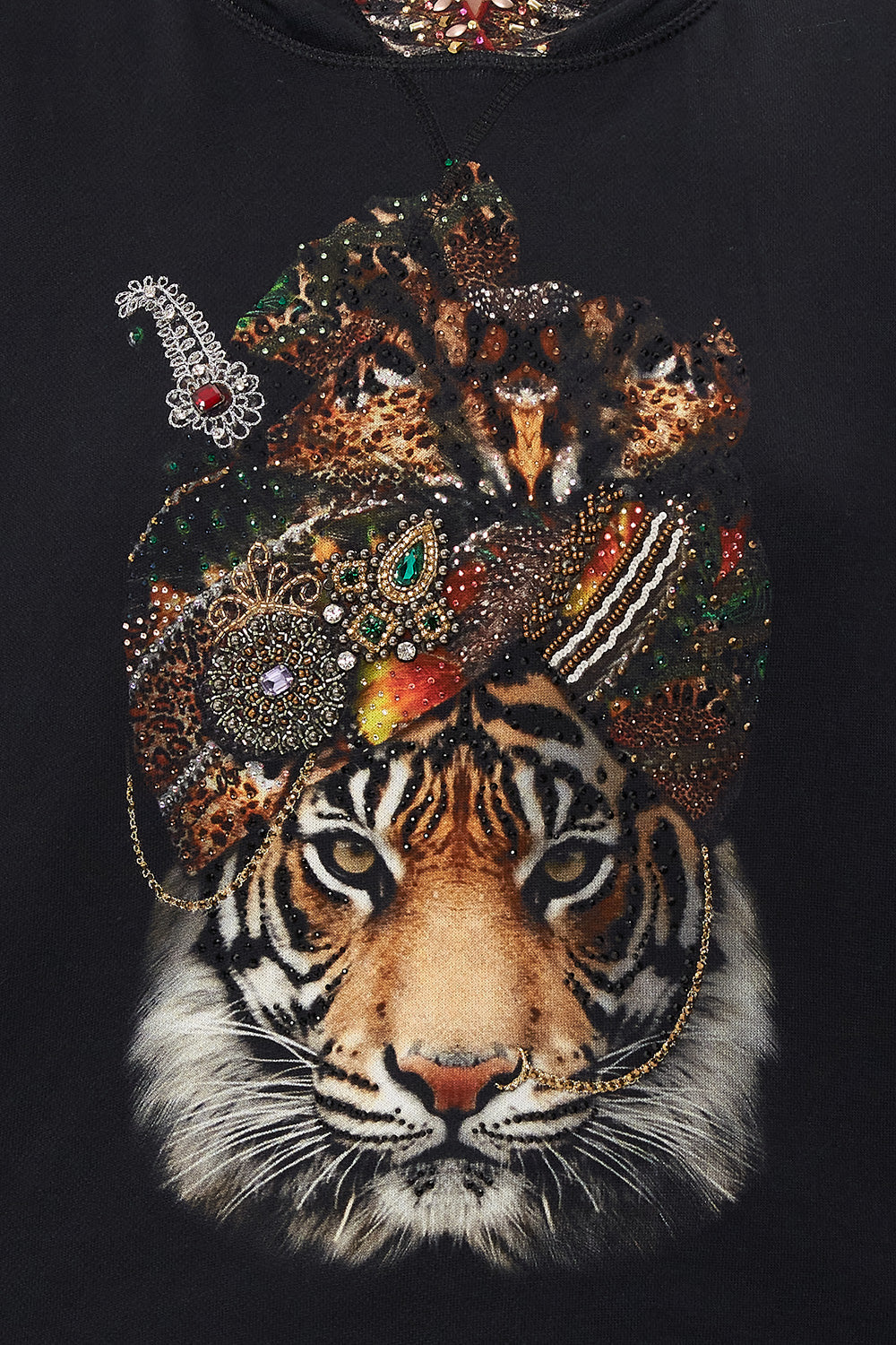 HOODY WITH POCKETS SURREALIST XANADU