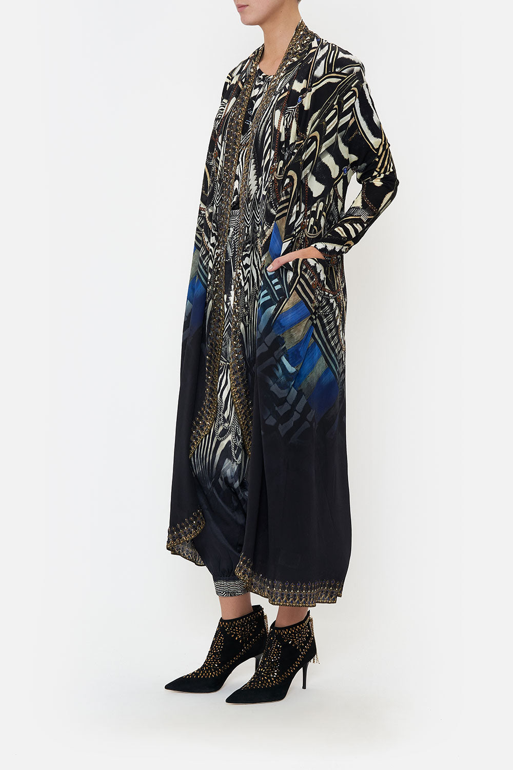 LONG CASUAL JACKET WITH POCKETS KNIGHT OF THE WILD