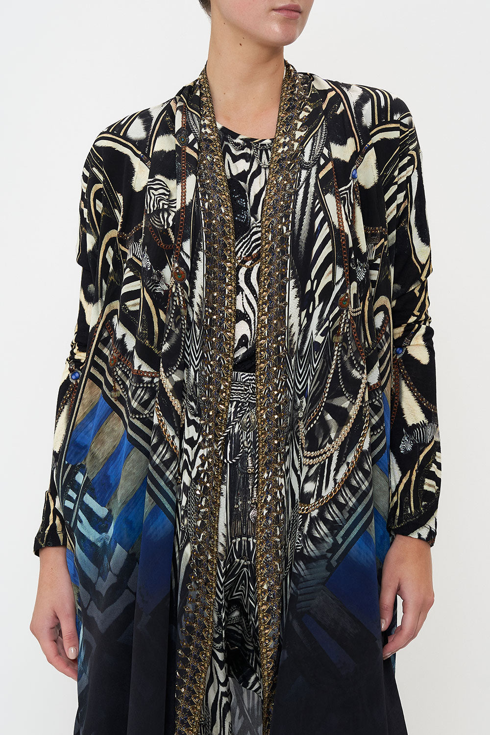 LONG CASUAL JACKET WITH POCKETS KNIGHT OF THE WILD