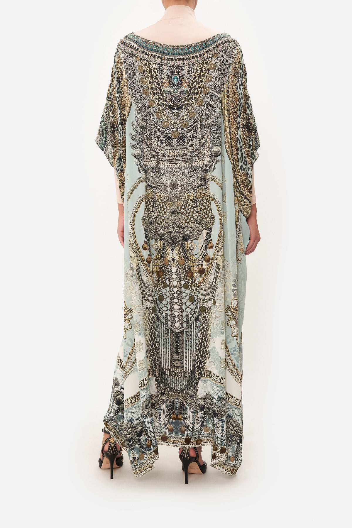 LUXE ROUND NECK KAFTAN FREE ESPIRITU