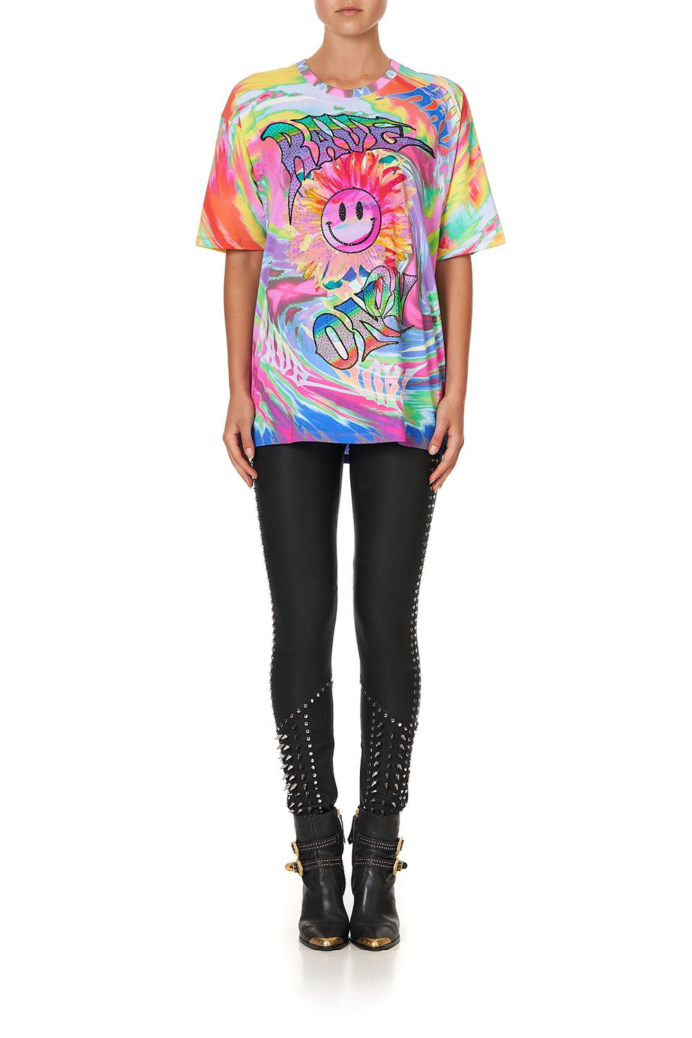 OVERSIZE BAND TEE TRANCE TEMPTATION