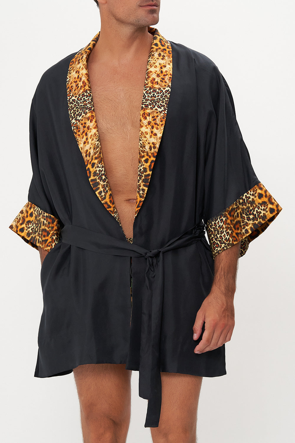 MID LENGTH ROBE SURREALIST XANADU