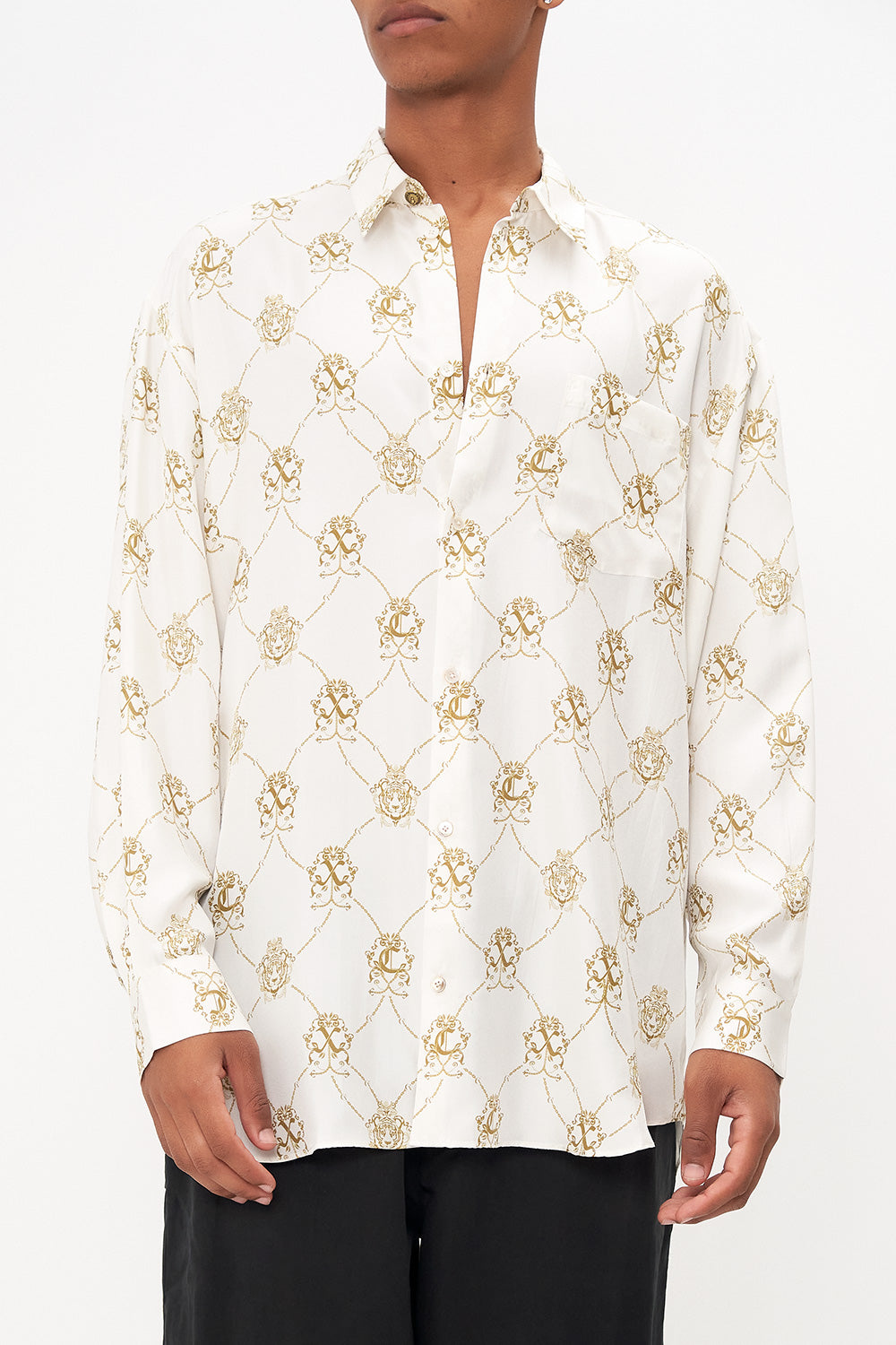 MENS OVERSIZED SHIRT SHADOWS OF ARMADA