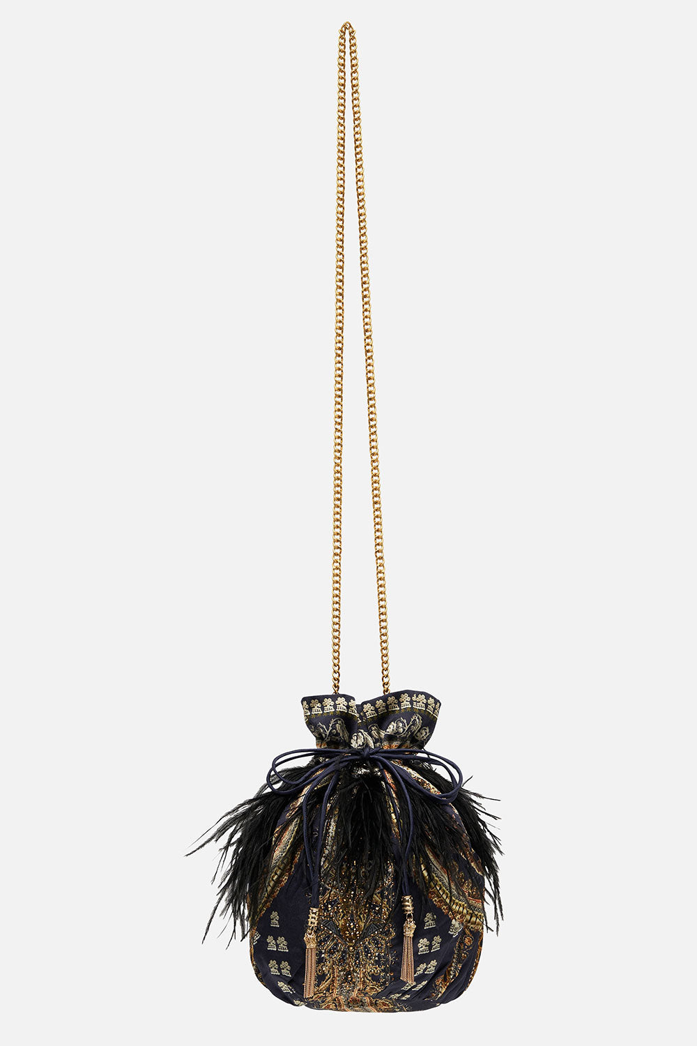 ROUND DRAWSTRING POUCH ITS ALL OVER TORERO