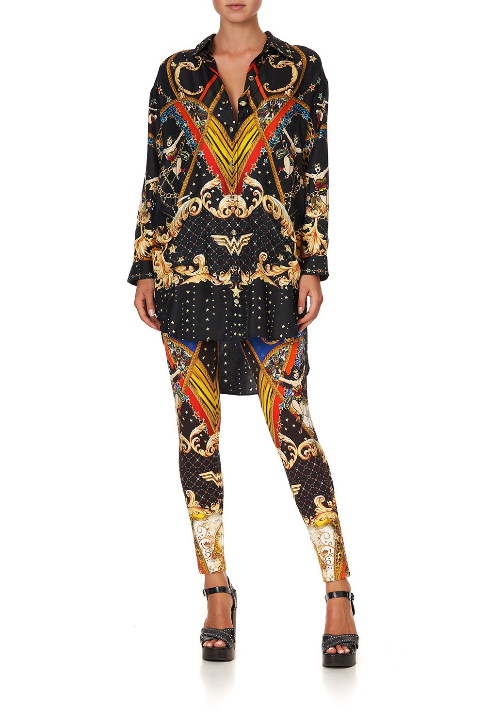 SHIRT TUNIC WITH POCKETS WONDER WOMAN