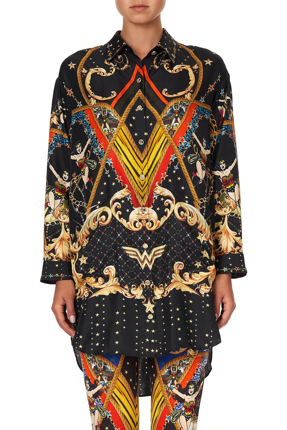 SHIRT TUNIC WITH POCKETS WONDER WOMAN