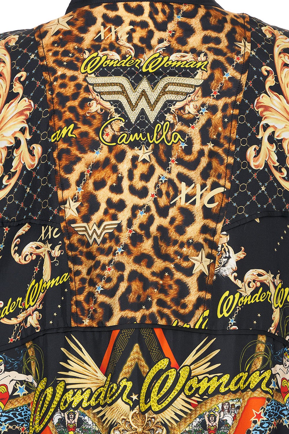 PANELLED YOKE PARKA WONDER WOMAN