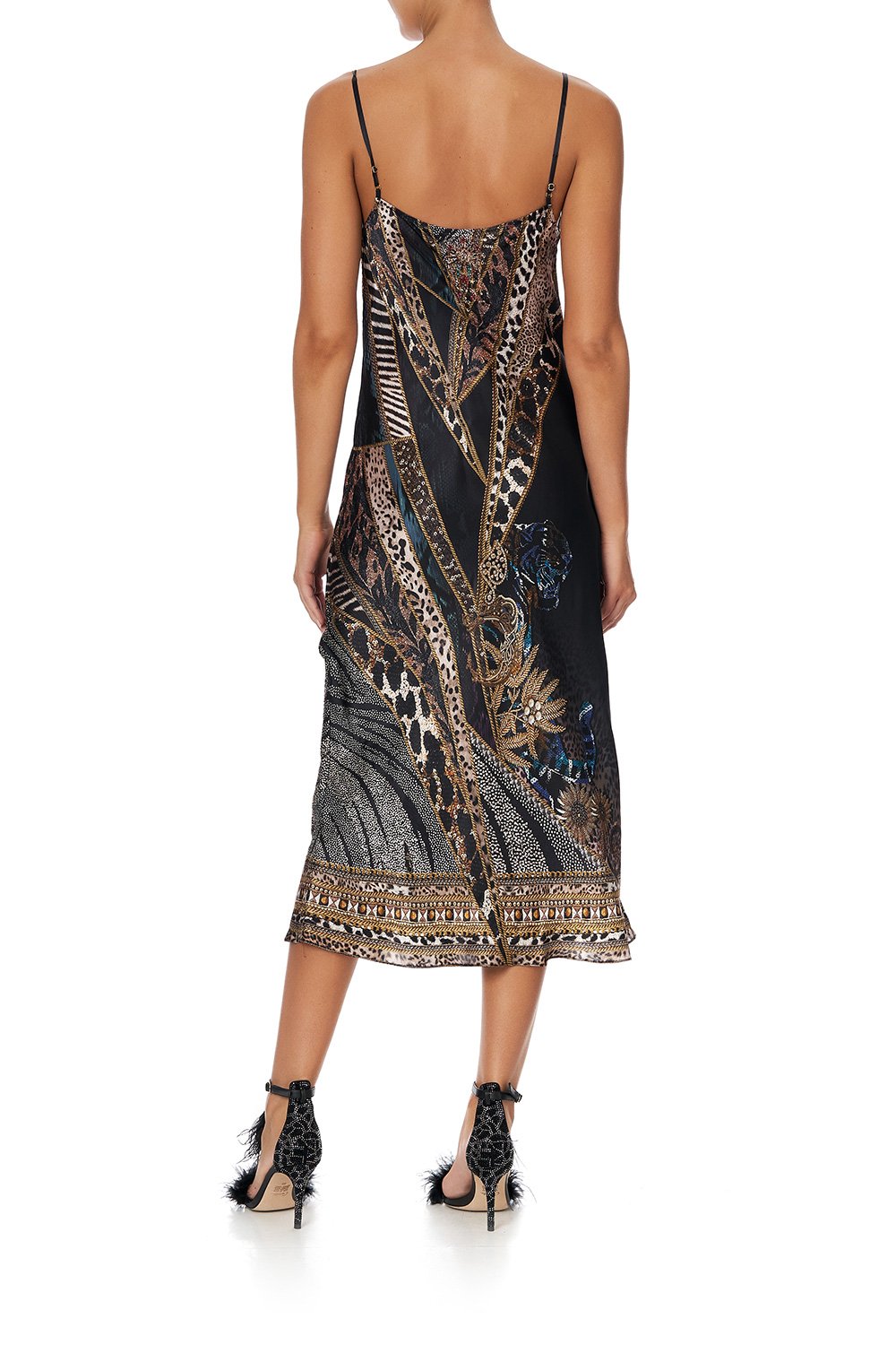 LONG BIAS SLIP LADY STARDUST