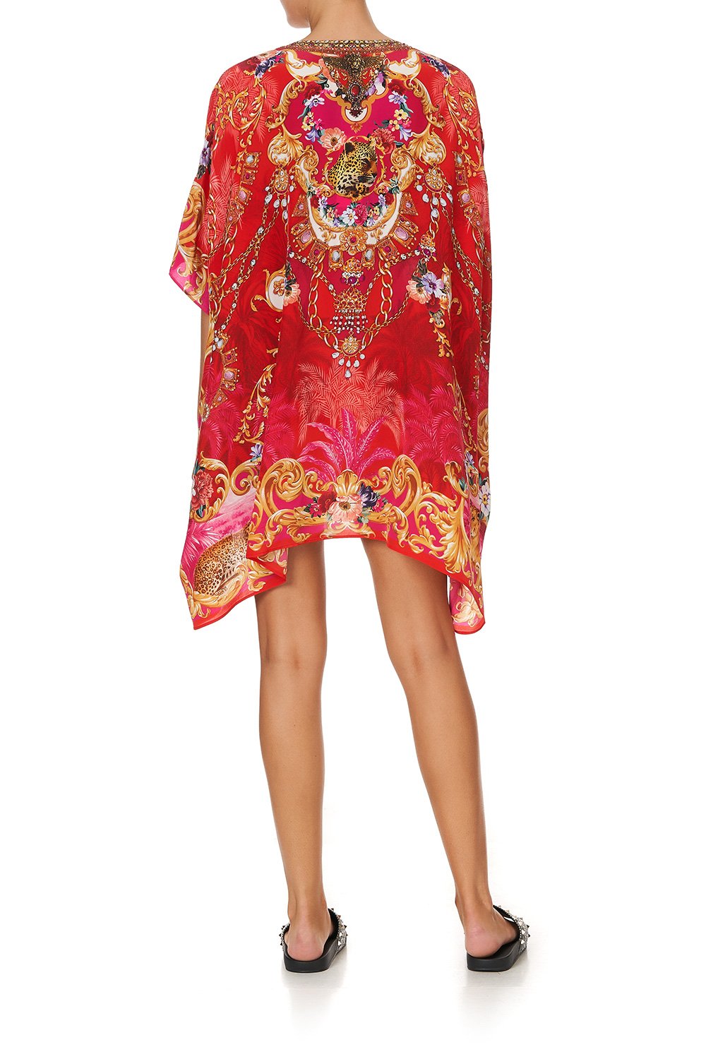 RECTANGULAR V NECK KAFTAN PRIMA DONNA