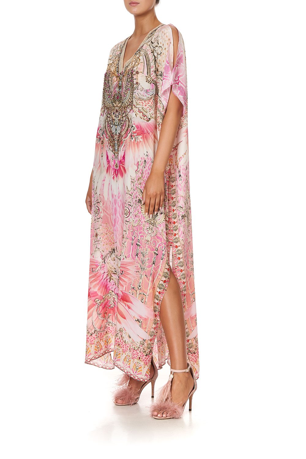 SLIM FIT KAFTAN WITH SPLIT DECO DARLING