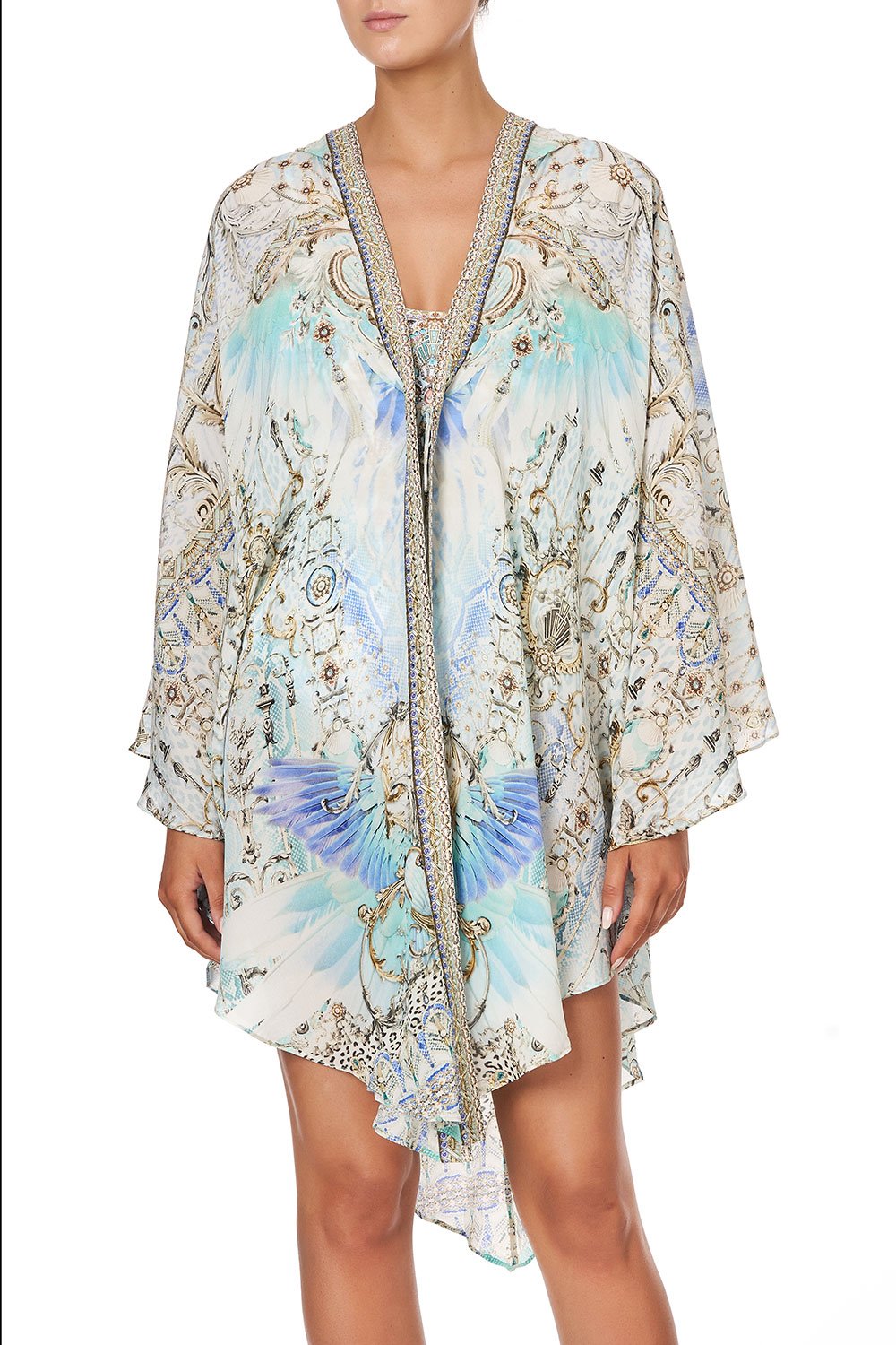 SHAPED HEM LAYER WITH HOOD GATSBYS GIRL