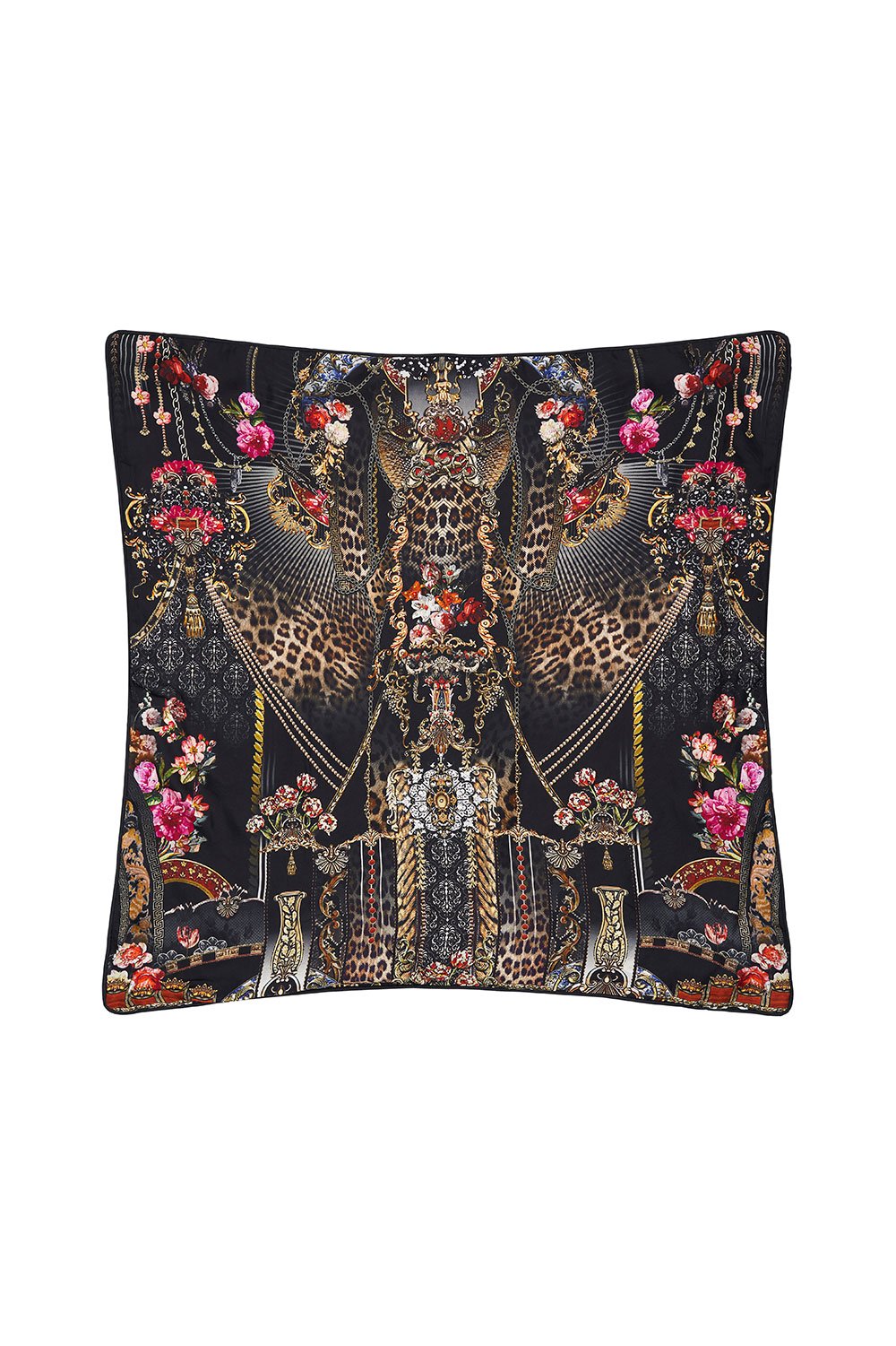 LARGE SQUARE CUSHION GOTHIC GODDESS