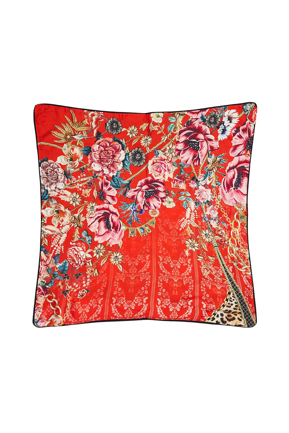 LARGE SQUARE CUSHION BELLE OF THE BAROQUE