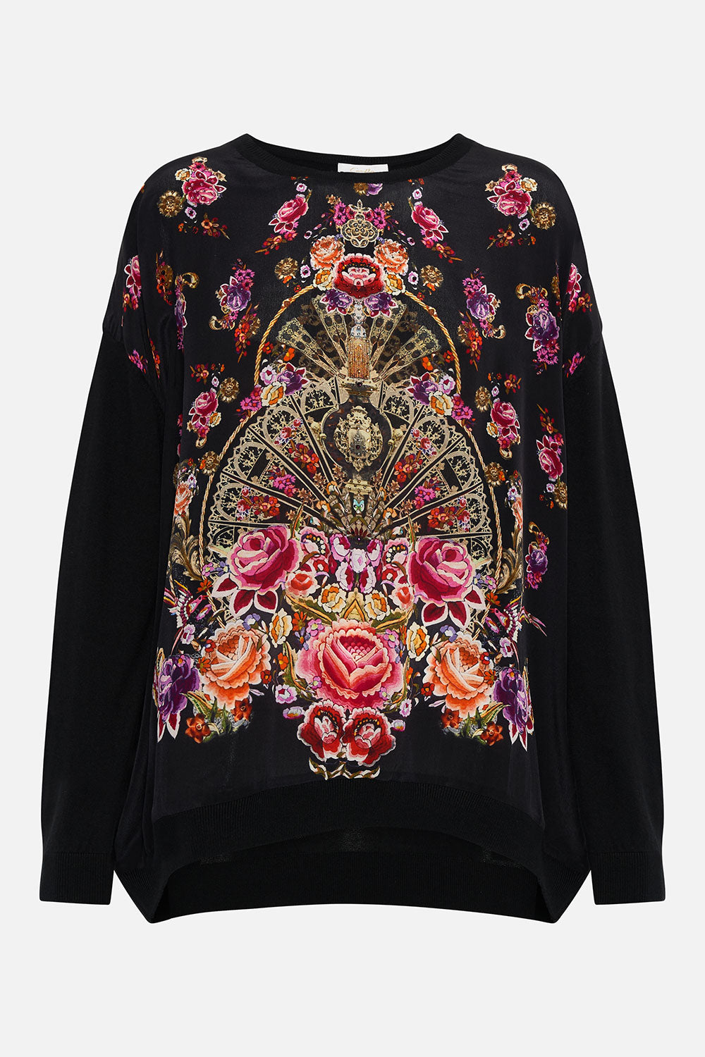 LONG SLEEVE JUMPER WITH PRINT FRONT DANCE WITH DUENDE