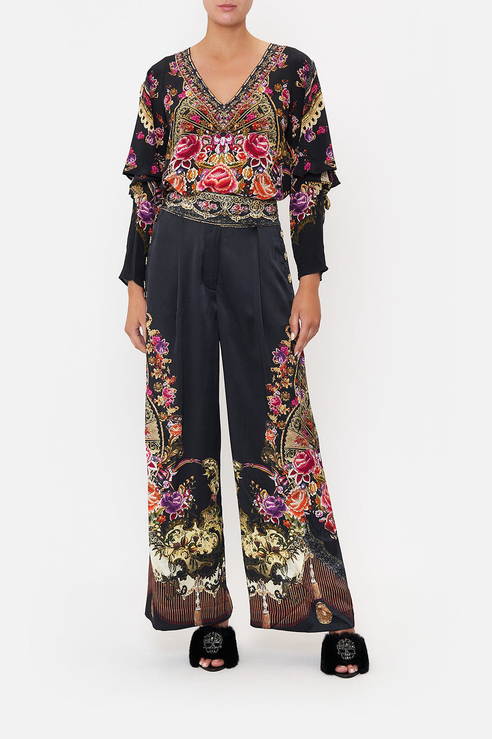 BLOUSE WITH DROP SHOULDER DANCE WITH DUENDE