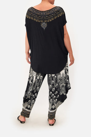 JERSEY DRAPE PANT WITH POCKET ORDER OF DISORDER LOUNGE