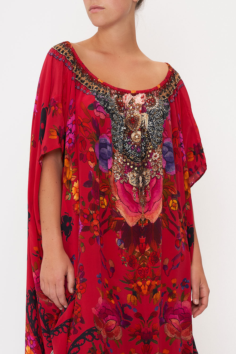 OFF SHOULDER KAFTAN VIEW FROM THE VEIL