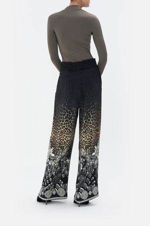 WIDE LEG PANT WITH BUTTONS ORDER OF DISORDER