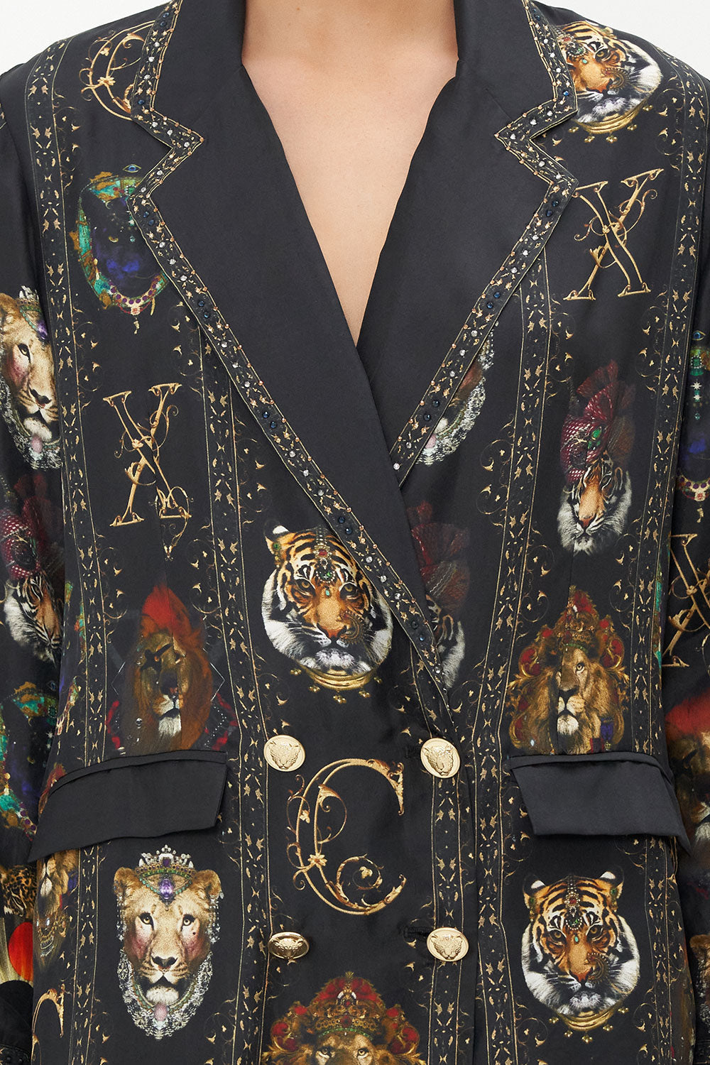 DOUBLE BREASTED SOFT JACKET JAGGIS JEWELS