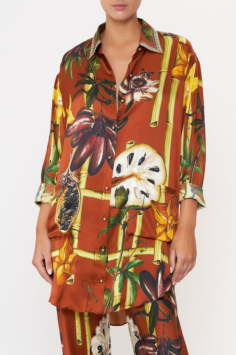 SHIRT TUNIC WITH POCKETS GARDEN OF EVE