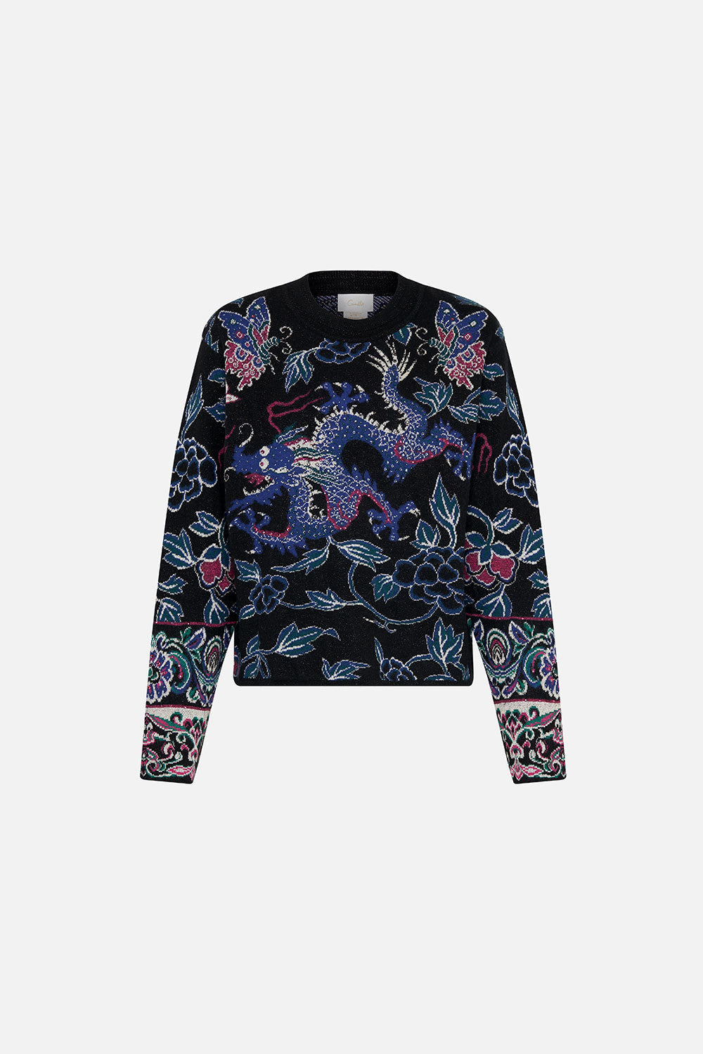 DROPPED ARMHOLE KNIT JUMPER TWILIGHTS TOKEN