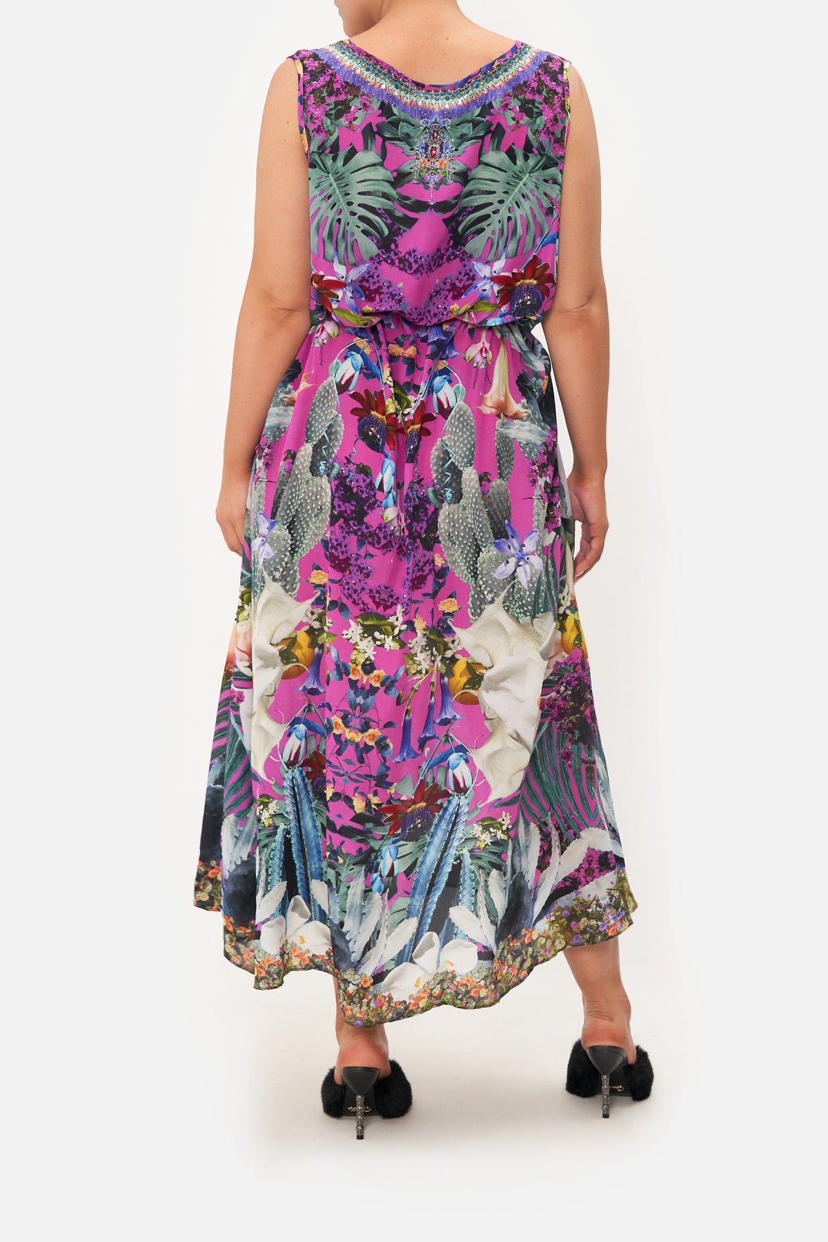 V NECK RACERBACK DRESS EXOTICA EROTICA