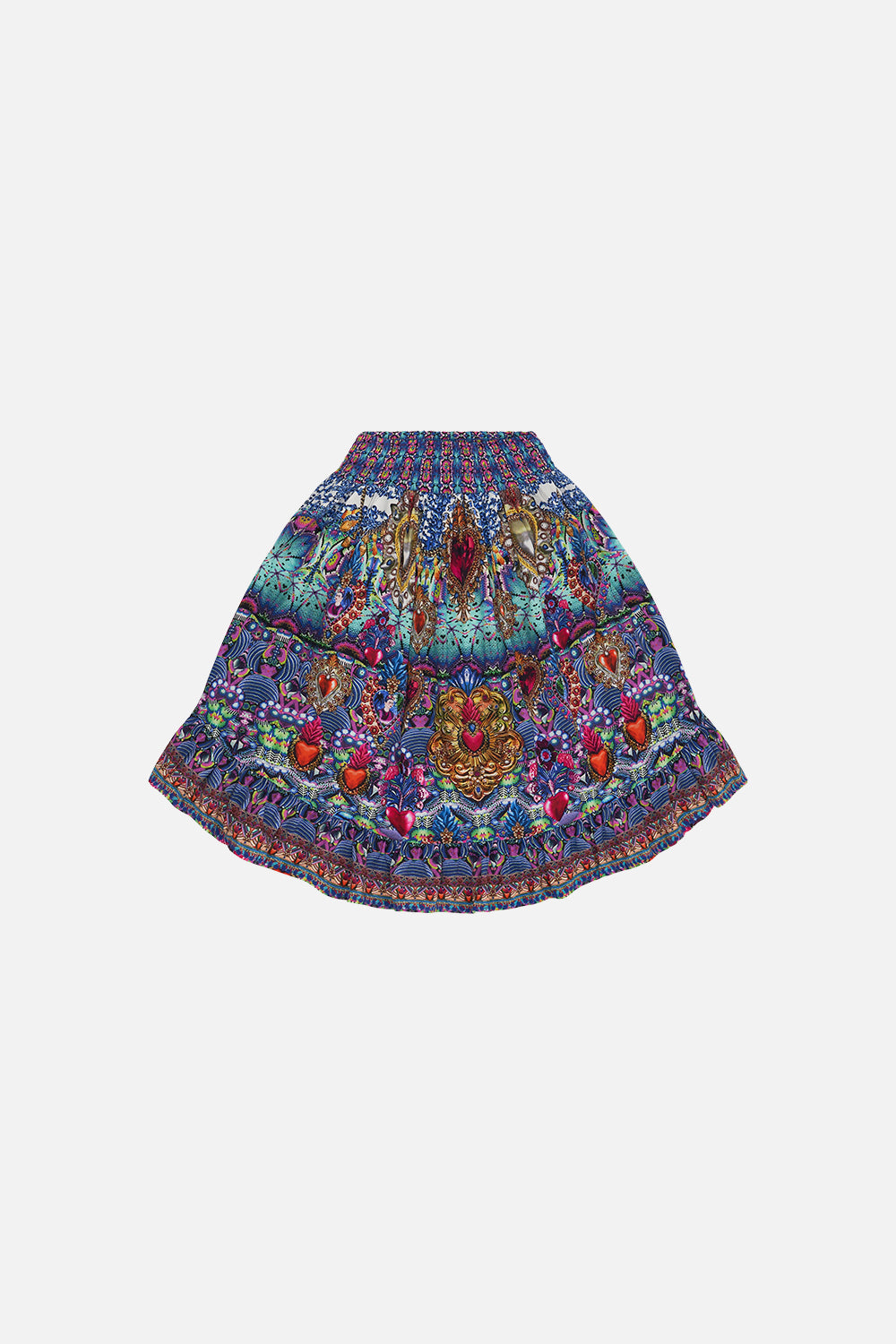 KIDS HIGH LOW HEM SKIRT 12-14 LUCKY CHARMS