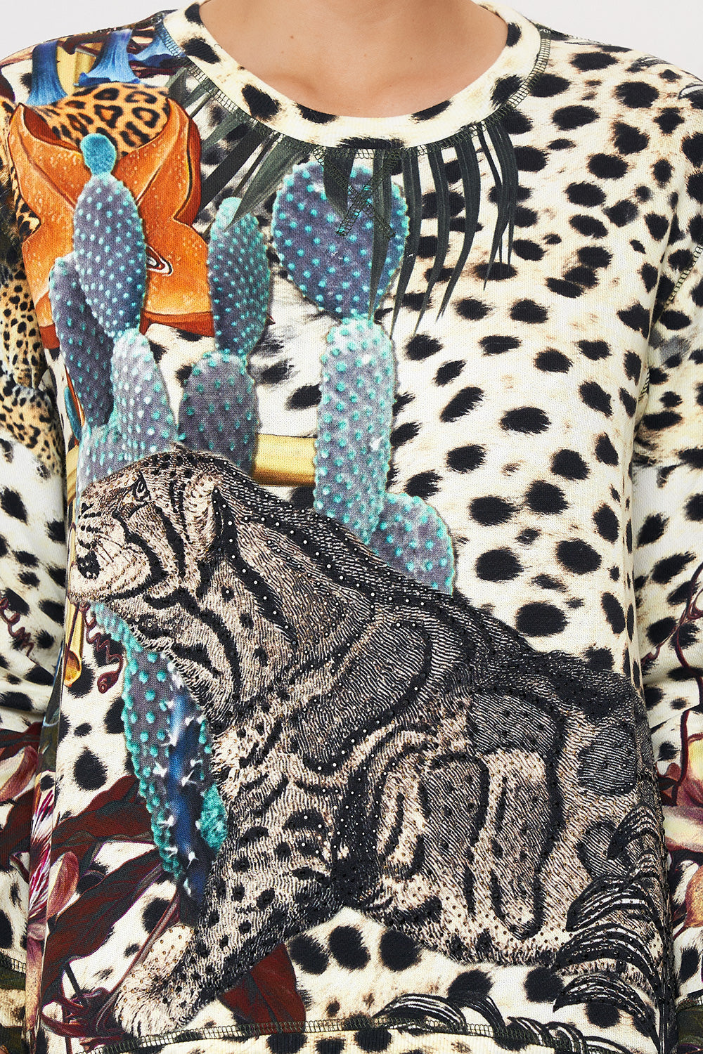 ROUND NECK SWEATER NATURAL INSTINCT