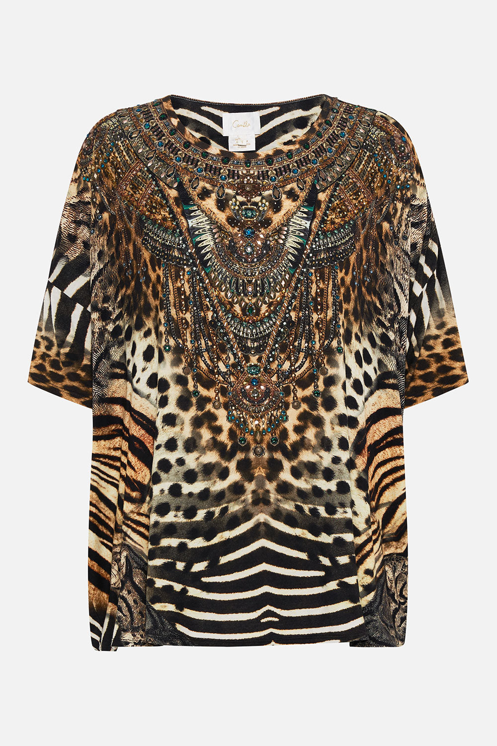 RELAXED FIT DROP SHOULDER TEE FOR THE LOVE OF LEO