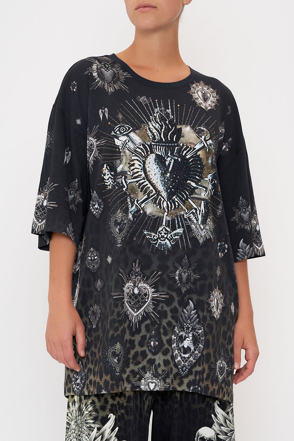 SUPER OVERSIZED TEE ORDER OF DISORDER LOUNGE