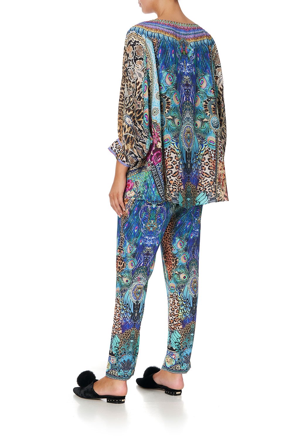 RAGLAN SLEEVE BLOUSE WITH CUFF BASILICA BEAUTY