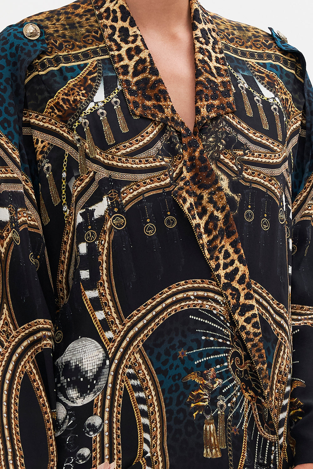 RELAXED PANEL COAT ROCKSTAR ROYALTY