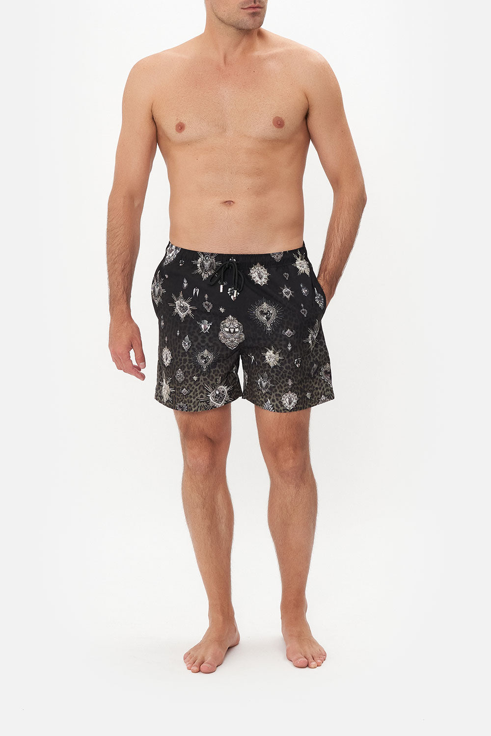 ELASTIC WAIST BOARDSHORT ORDER OF DISORDER