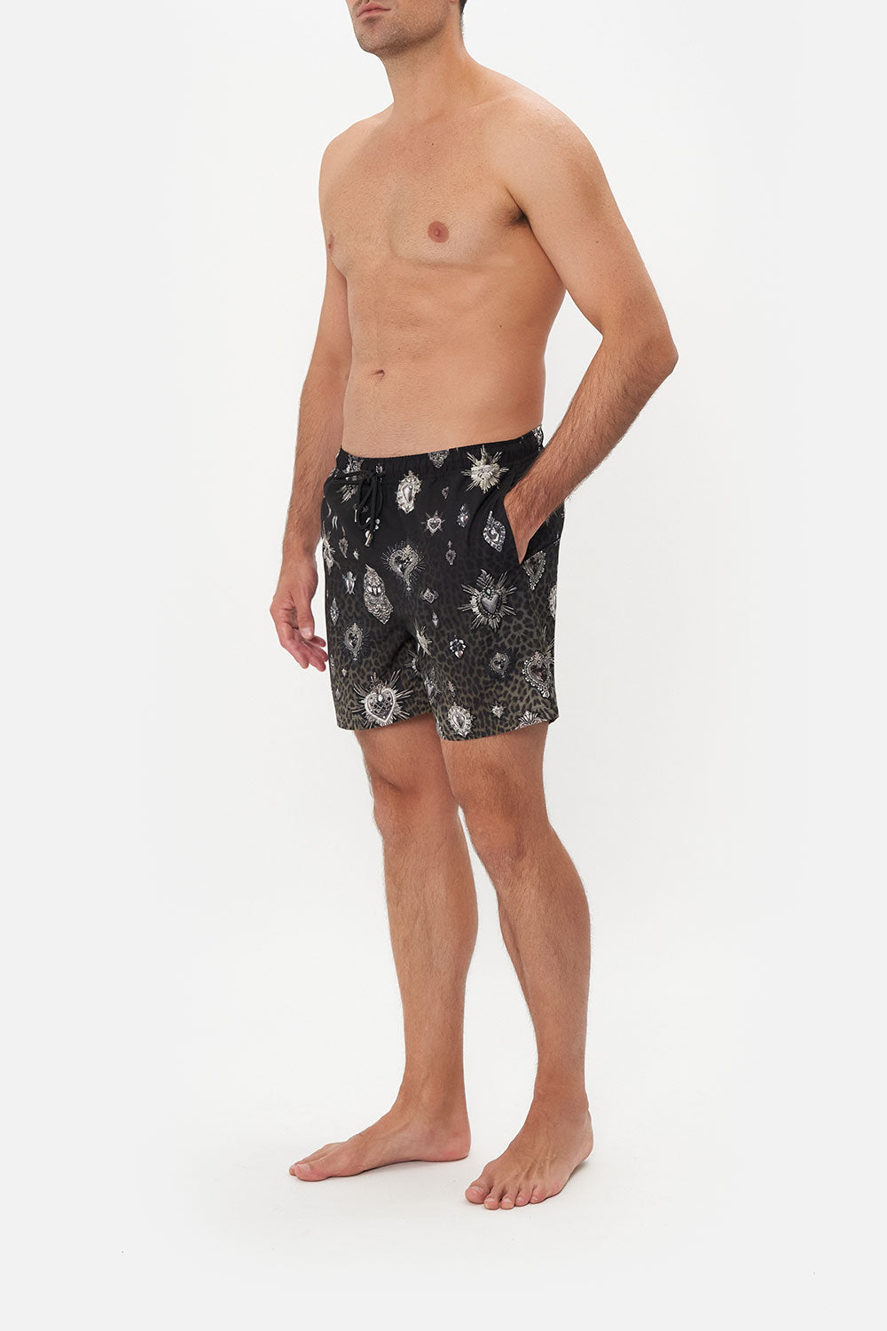 ELASTIC WAIST BOARDSHORT ORDER OF DISORDER