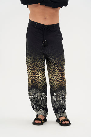RELAXED DROPPED CROTCH PANT ORDER OF DISORDER