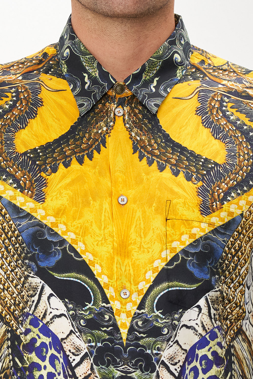 MENS OVERSIZED SHIRT DANCE OF THE DRAGON