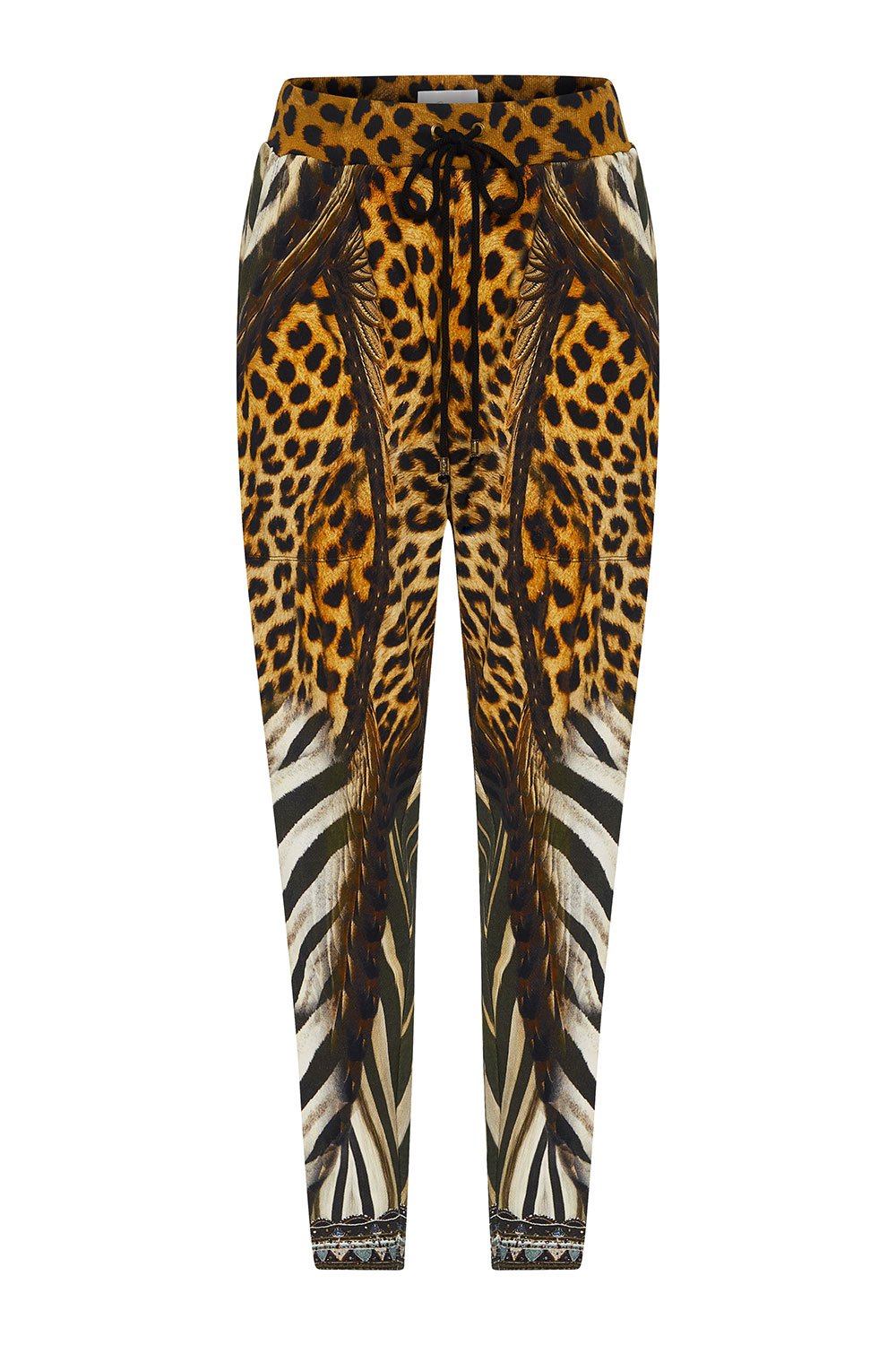 RIB WAIST RELAXED PANT NINE LIVES